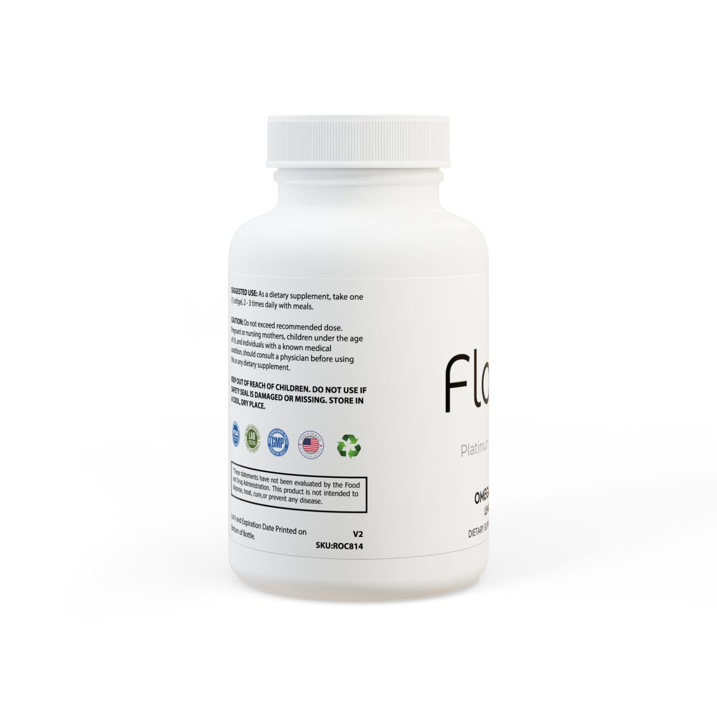Omega 3 Fish Oil Supplement (60 Softgels)